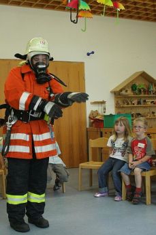 Brandschutzerziehung im Kindergarten