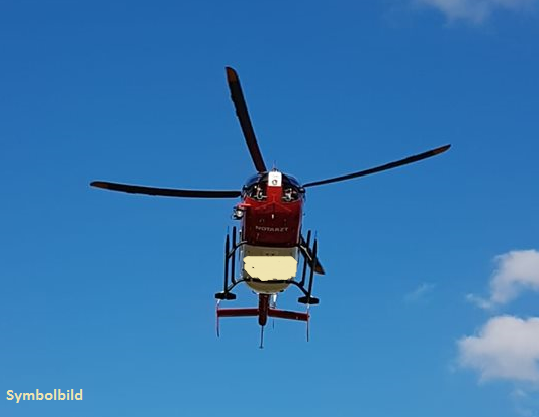 Einsatz Nr. 166 Hilfe K Absicherung Hubschrauberlandung